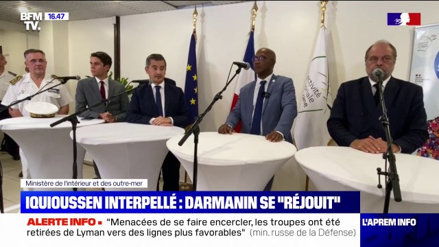 Gérald Darmanin se réjouit de l'interpellation de l'imam Hassan Iquioussen en Belgique