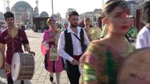 Beyoğlu Kültür Yolu Festivali renkli görüntülere sahne oldu