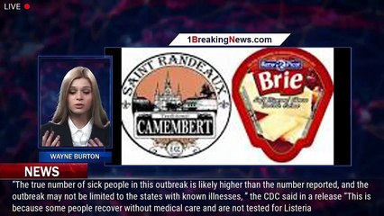 Descargar video: Brie, Camembert cheese recalled after Listeria outbreak sickens 6, including 1 in NJ - 1breakingnews