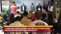 ”Vemos una acción que tiene que ver con lo público y lo privado que nos parece muy importante”