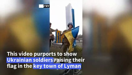 Russia says troops 'withdrawn' from key Ukraine town Lyman