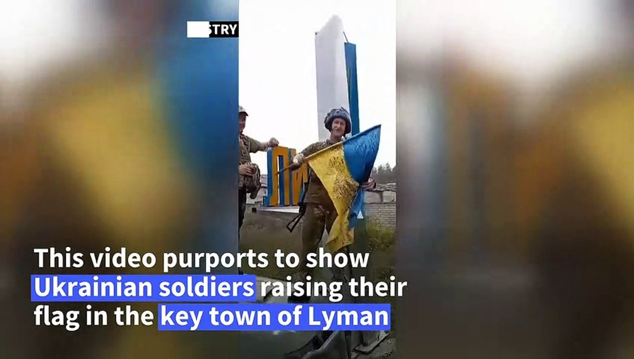 Russia says troops 'withdrawn' from key Ukraine town Lyman