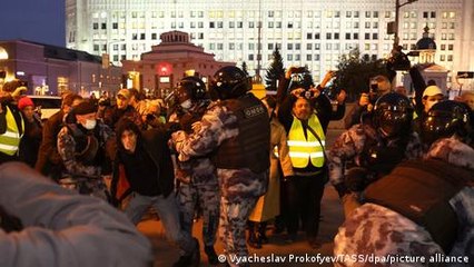 Russia: Protests against Putin's mobilization