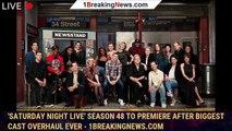 'Saturday Night Live' Season 48 to premiere after biggest cast overhaul ever - 1breakingnews.com
