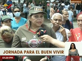 Unamujer impulsa jornada del buen vivir en el Sector Las Brisas de Charallave