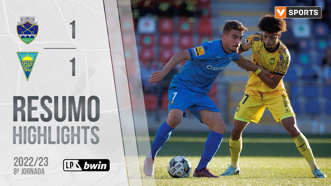 Highlights: Desp. Chaves 1-1 Estoril Praia (Liga 22/23 #8)