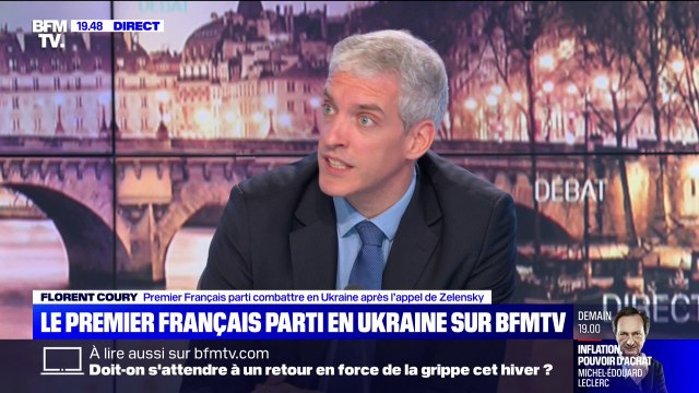 Florent Coury, premier Français parti combattre en Ukraine: C'est un sacrifice bien maigre par rapport à ce que vivent aujourd'hui les Ukrainiens