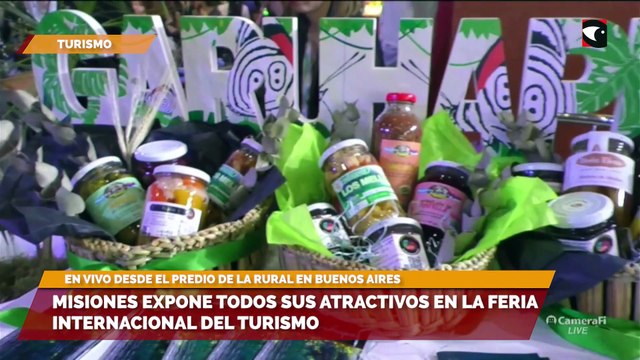 Misiones expone todos sus atractivos en la feria internacional del turismo