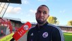 Joel Lynch after Crawley Town's defeat to Stevenage