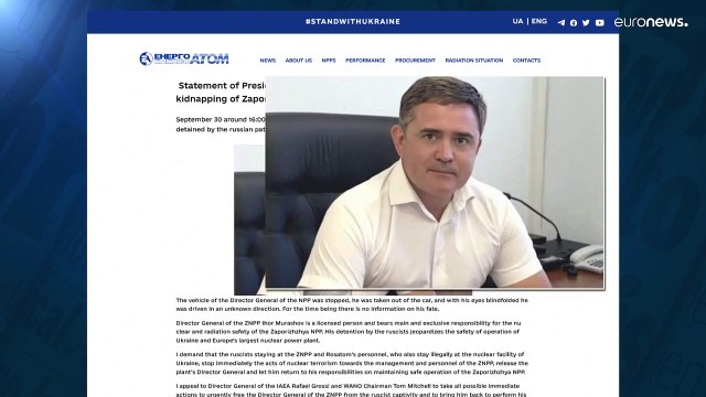 Российские военные задержали директора Запорожской АЭС