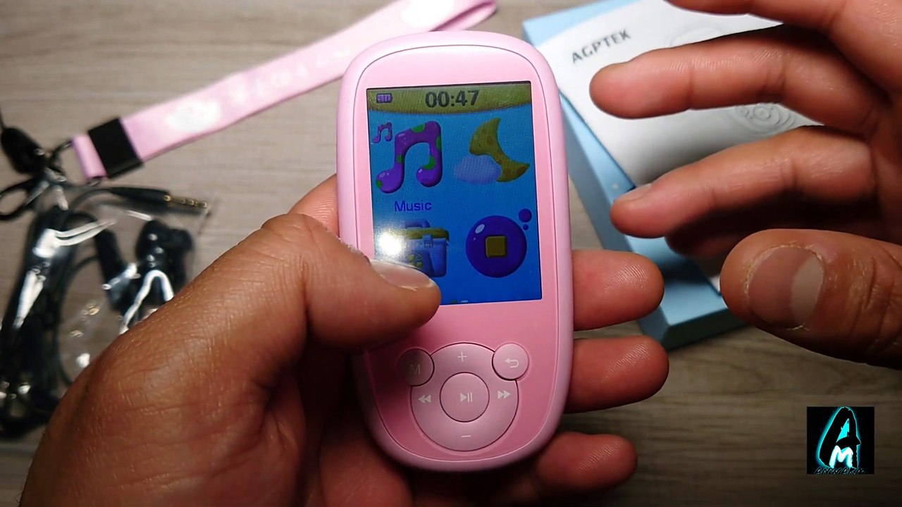 Agptek K2 Kids Bluetooth MP3 Player (Review) video Dailymotion