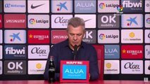 Rueda de prensa de Javier Aguirre tras el Mallorca vs. Barça de LaLiga