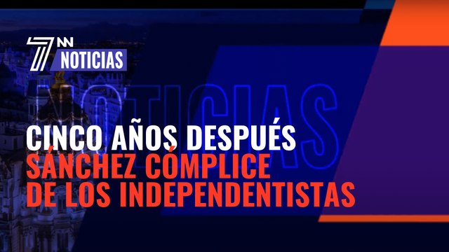 Editorial de Antonio Muro: cinco años después del 1-O, Pedro Sánchez es cómplice de los independentistas