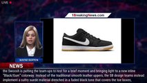 Nike SB Dunk Low Gets Hit With Black Uppers and Gum Bottoms - 1breakingnews.com