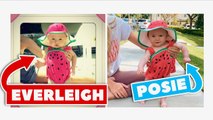 Posie Recreates Her Sister Everleigh's Baby pictures!!!