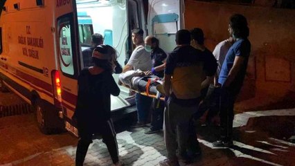 Rampa yukarı çıkarken motosikletten düşen şahıs yaralandı