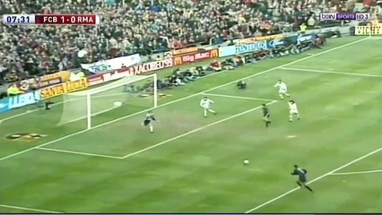 Real madrid vs Barcelona 0-3 1998-1999 Full match تعليق عربي