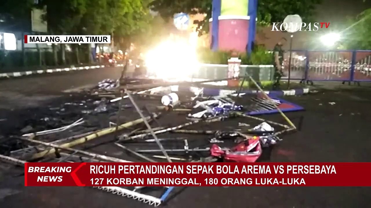 Pertandingan Sepak Bola di Malang Berujung Ricuh! 127 Orang Meninggal Dunia & 180 Luka-luka