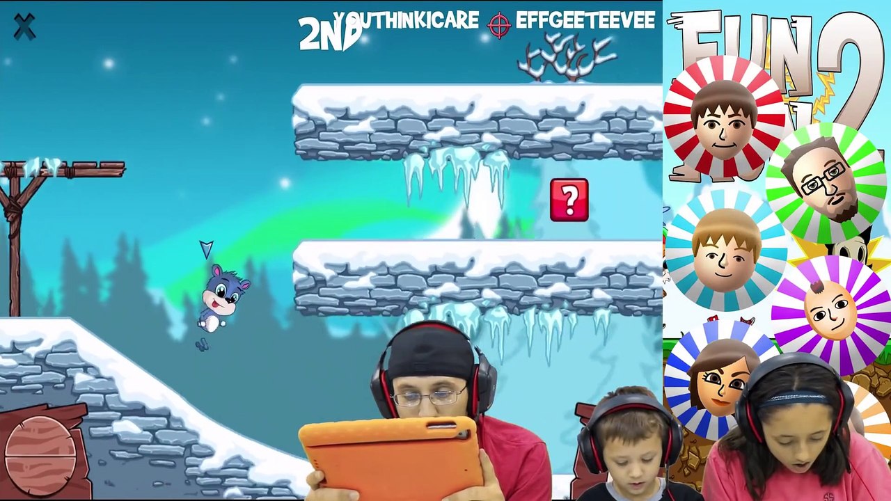 FGTEEV GETS RUNNY!  MULTIPLAYER RACE w_ Lex, Chase & Duddy FUN RUN 2 Battle!