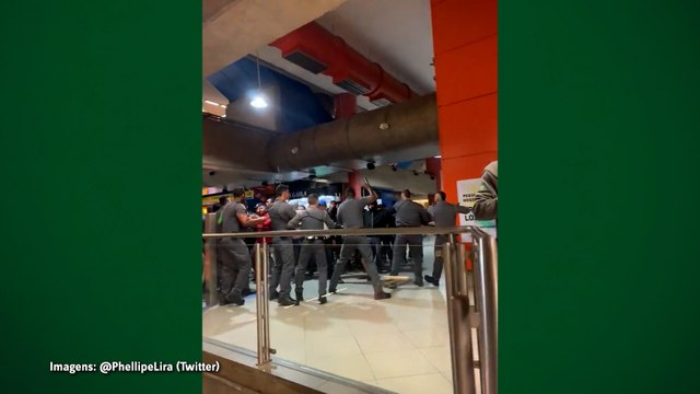 Torcedores de Corinthians e São Paulo entram em confronto no na Linha Amarela do Metrô de SP