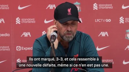 9e j. - Klopp sur le nul face à Brighton : "Vraiment horrible à regarder"