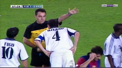 Real madrid vs barcelona 2000-2001 full match 0-2 تعليق عربي(2)