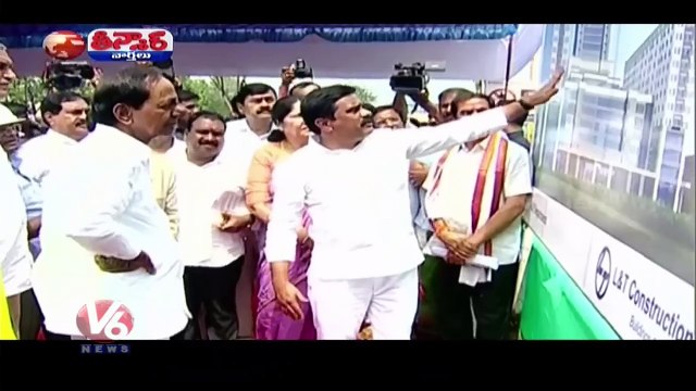 CM KCR Angry On VRAs, KCR Unhappy Over Multispeciality Hospital Design _ Warangal _ V6 Teenmaar