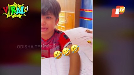 This cute child's excuse for not reading would make you go Awwww.. - Watch