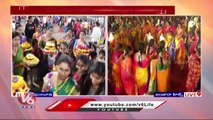 Saddula Bathukamma 2022 Celebrations Grandly Held In Vemulawada _ V6 News (1)