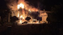 Bursa'da et ürünleri tesisinde yangın