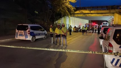 Son dakika gündem: TEM Otoyolu'nda köprüden düşen otomobilin sürücüsü öldü