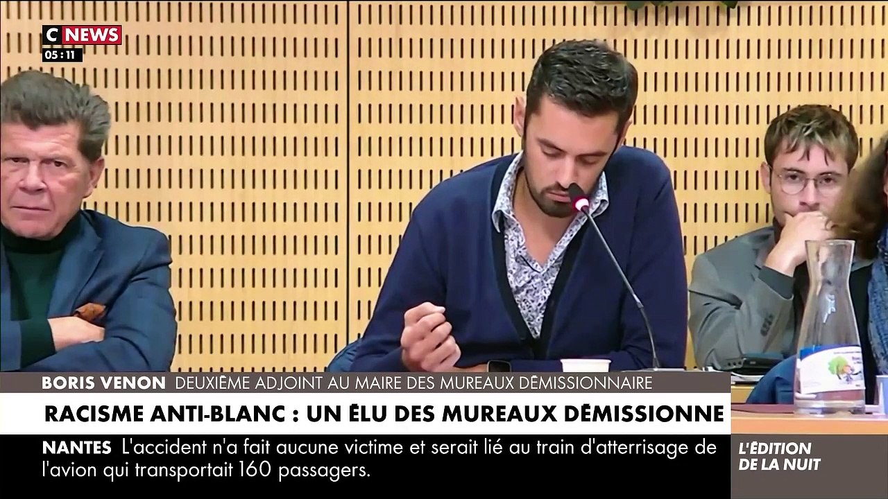 Racisme anti-blanc - Aux Mureaux, un élu socialiste démissionne victime de 11 agressions en 2 ans dans sa ville : "Oui, les citoyens d'origine européenne peuvent faire l'objet de racisme"