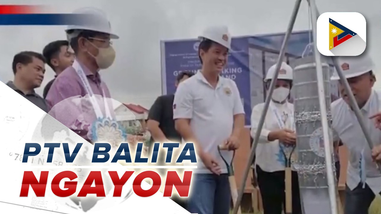 Ground breaking sa tatlong housing projects sa Visayas Region, isinagawa ng DHSUD