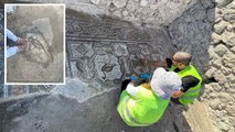 Hadrianopolis Antik Kenti'nde bin 500 yıllık yeni mozaikler bulundu