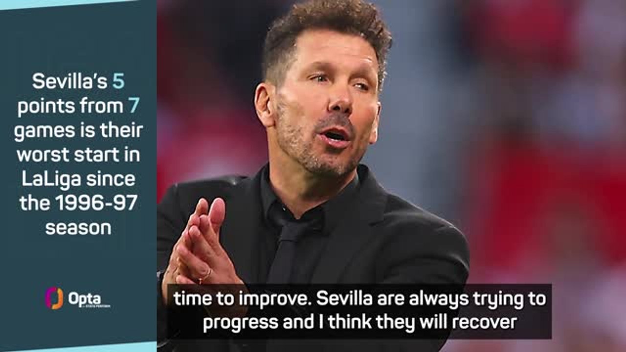 Simeone backs under pressure Lopetegui as Atletico beat Sevilla