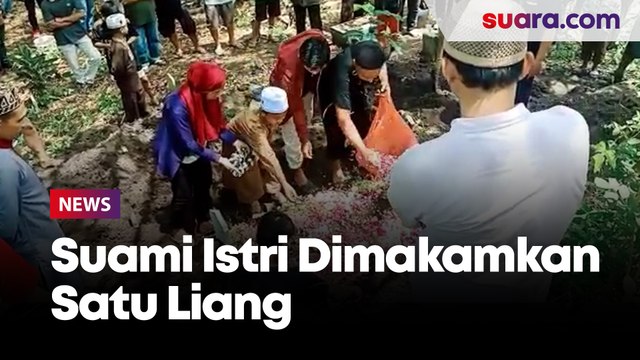 Suami Istri Korban Tragedi Kanjuruhan Malang Dimakamkan Satu Liang
