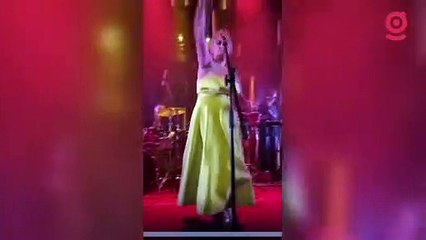 Kalben'in sahnede yaptığı hareketler sosyal medyada viral oldu