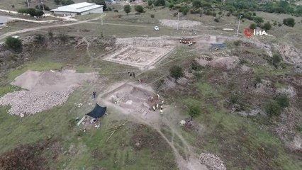 Karadeniz'in Zeugması Hadrianopolis'te bin 500 yıllık yeni mozaikler bulundu