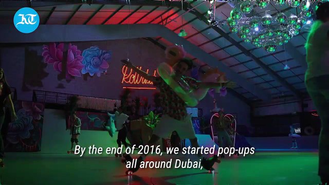 Meet the Emirati woman behind Dubai's retro roller-skating rink