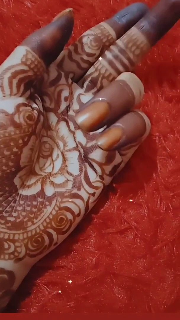 Flower Pattern Mehandi Design - Mehandi Design - Henna Mehandi - Mehandi - designs - Mehandi by Khad