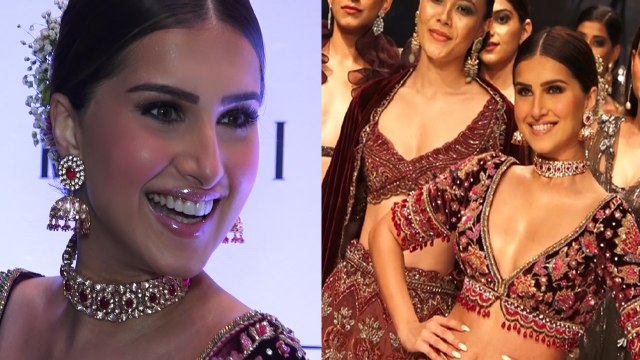 Tara Sutaria दुल्हन बनकर लगी बेहद खूबसूरत, Dance करते हुए की Ramp Walk, Video Viral! FilmiBeat