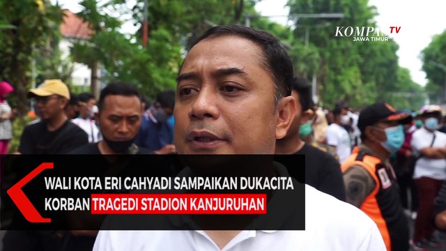 Wali Kota Eri Cahyadi Sampaikan Dukacita Korban Tragedi Kanjuruhan Malang