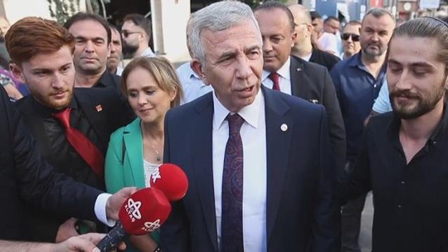 Vatandaşın Hoş geldiniz sayın cumhurbaşkanım sözlerine, Mansur Yavaş sessiz kalamadı