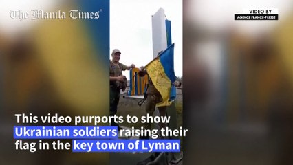 Russia says troops 'withdrawn' from key Ukraine town Lyman