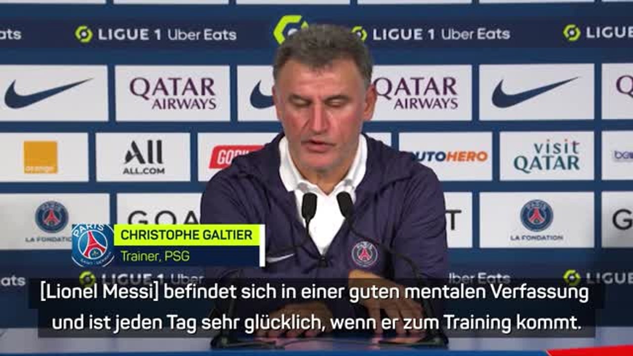 Galtier: Messi kann wieder 'Weltklasse werden'
