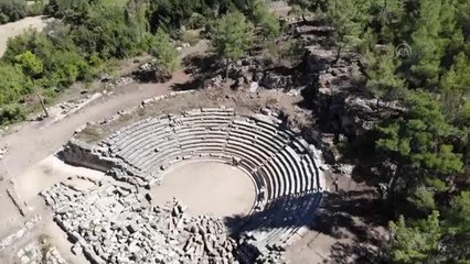 Son dakika haberleri | Hyllarima Antik Kenti'ndeki tiyatro ve tümülüs turizme kazandırıldı