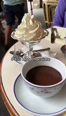 Hot Chocolate de Paris  #short #viral #paris #hot #chocolate