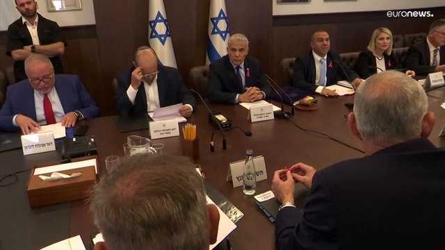 لابيد: مسودة اتفاق ترسيم الحدود البحرية مع لبنان تصون مصالح إسرائيل