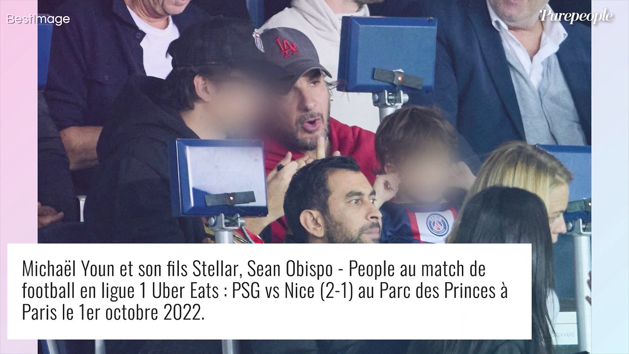 Léa Salamé complice avec son fils, le bébé de Michaël Youn visiblement agacé... il y avait foule au Parc des Princes