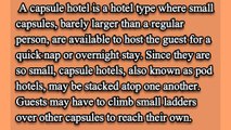 Different types of hotels